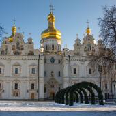 Комплекс Печерської лаври, Київ, 2024 р. Зображення надано Національним музеєм історії України у Другій світовій війні