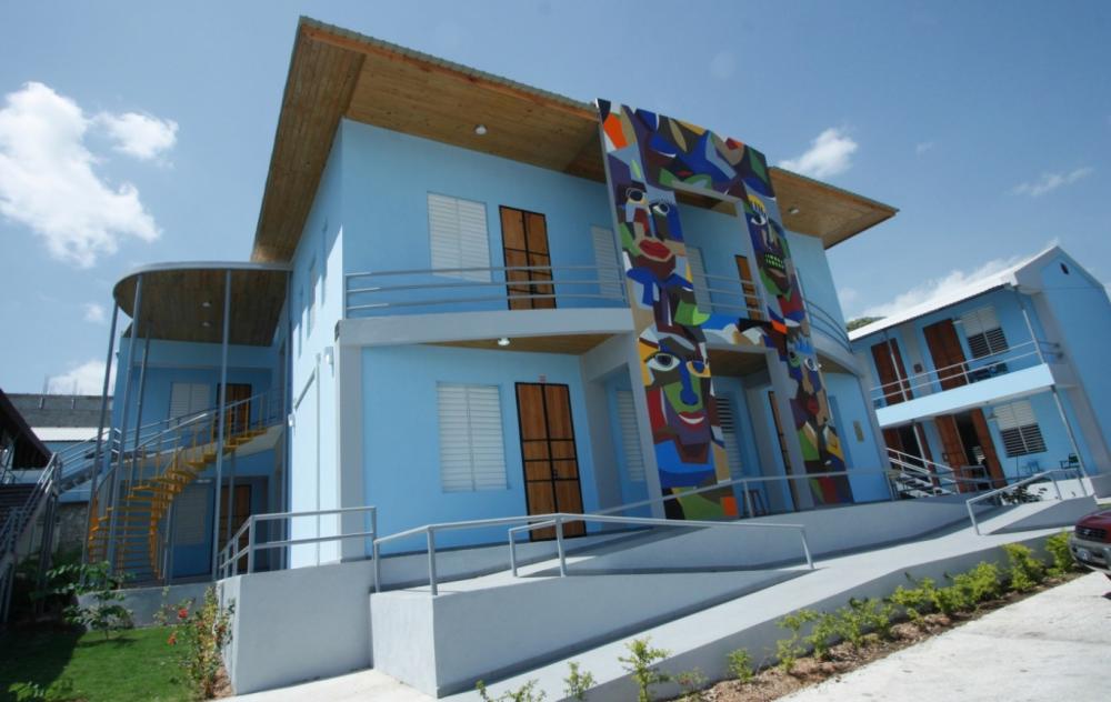 The newly opened Centre de Conservation de biens culturels in Port-au-Prince, 2015. Photo credit Stephanie Hornbeck, Caryatid Conservation