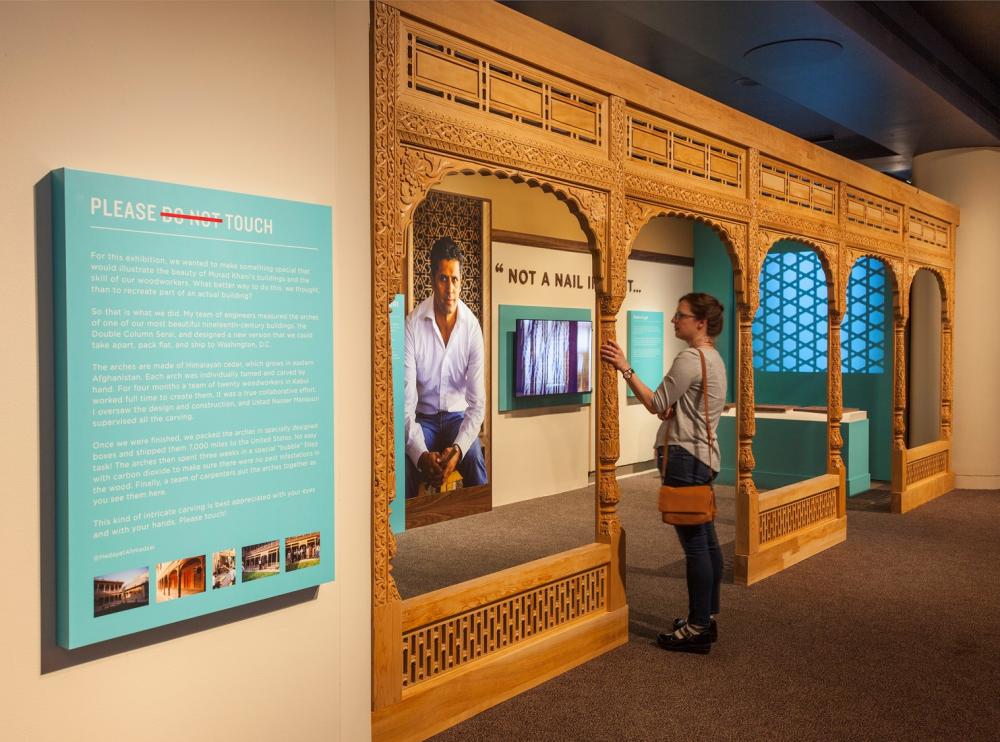 Cedarwood architectural woodwork
