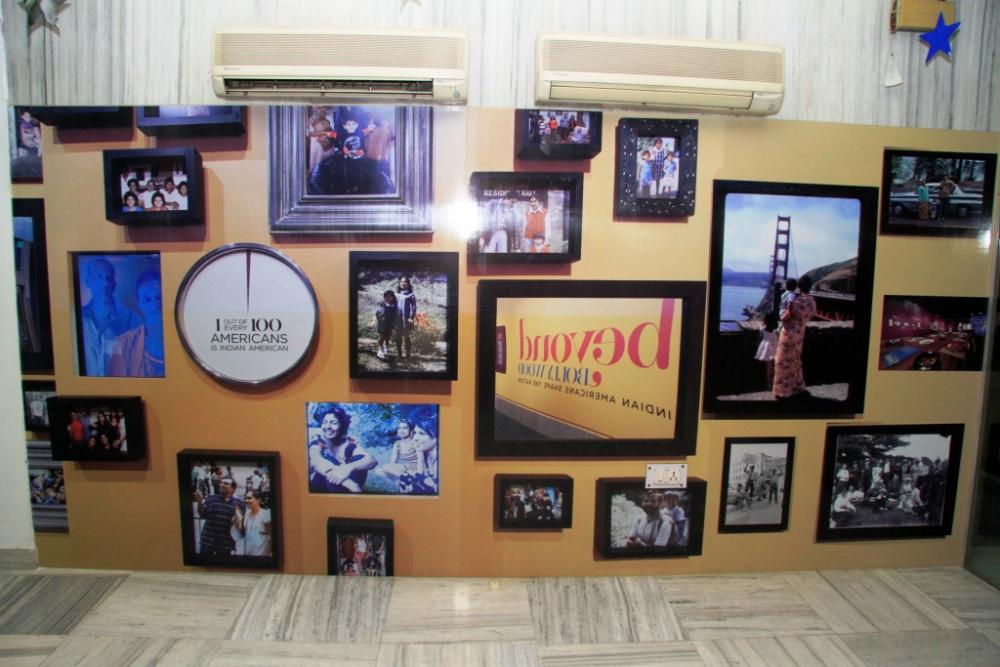 Inauguration of the "Beyond Bollywood" exhibit in the Delhi American Center. Photo courtesy of the U.S. Department of State.